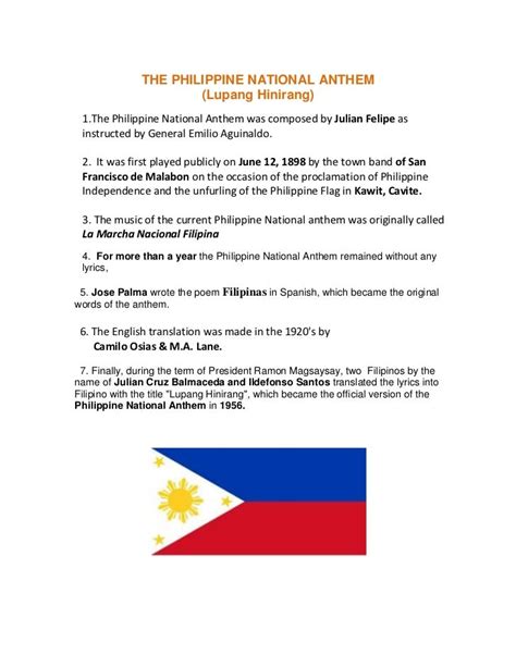 who composed the philippine national anthem|Philippine History .